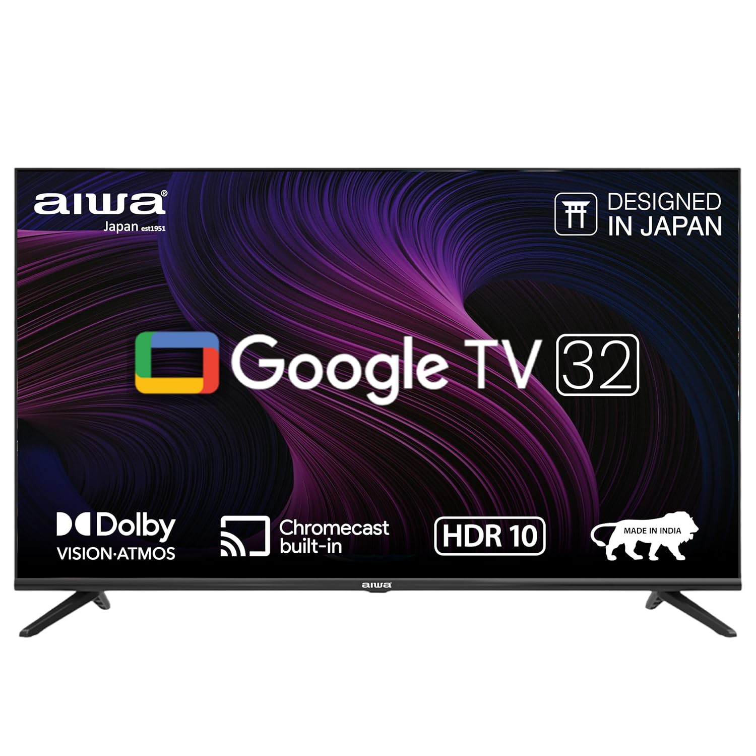 Aiwa 80 cm (32 inches) Google TV | HD Ready | Smart TV | LED Display |