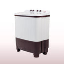 AIWA Sentakki Semi-Automatic Washing Machine 9.5kg AIWP95T-BR | TOUGHENED GLASS TOP