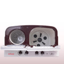 AIWA Sentakki Semi-Automatic Washing Machine 9.5kg AIWP95T-BR | TOUGHENED GLASS TOP