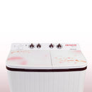 AIWA Sentakki Semi-Automatic Washing Machine 9.5kg AIWP95T-BR | TOUGHENED GLASS TOP