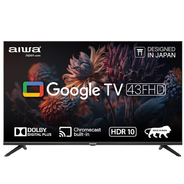 2021年製　aiwa 43型 液晶テレビ Aiwa 108 cm (43 inches) Google TV | Full HD | Smart TV | LED Display |
