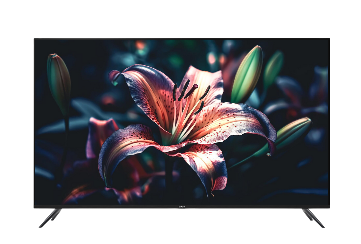 Aiwa 43 QLED Ultra HD Google Smart TV | Bezel-Less| 2 GB RAM 16GB ROM