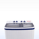 AIWA Sentakki Semi-Automatic Washing Machine 9.5kg AIWP95T-BL | TOUGHENED GLASS TOP