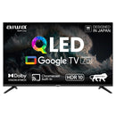 Aiwa 190 cm (75 inches) QLED Display 4K Ultra HD | Google TV | Smart TV | Dolby Vision | Magnifiq Series Bezel-Less | 2 GB RAM | 16GB Storage | Dolby Atmos Audio | Signature Sound | AS75QUHDX3-GTV