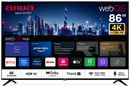 AIWA AIWOS86X3 218 CM WebOS Smart TV | 4K UHD Cinema Display | Dolby Audio | HDR10 | ThinQ AI Smart Television (86 Inch)