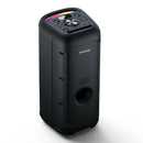 AIWA AW-PS702 Wireless Bluetooth Party Speaker | 200W Monstrous Pro Sound | 2x6.5" Subwoofer with 2 Wireless MIC | RGB Dynamic LED Lights | Up to 6 Hrs Playtime | Mic Input | Black| TWS Dual-Link Technology