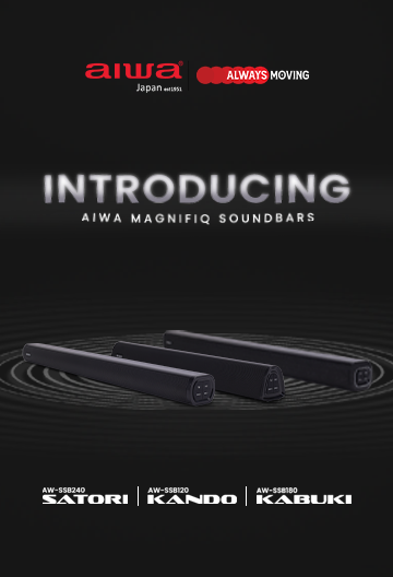 Latest electronic consumer products online| Aiwa India