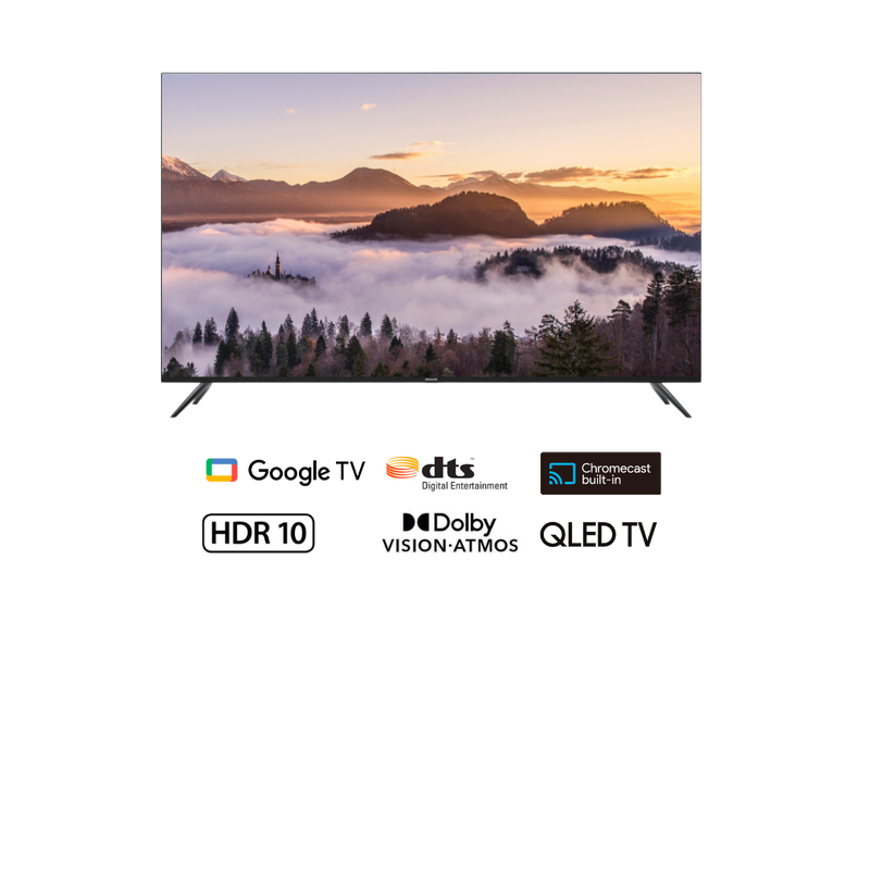 AIWA MAGNIFIQ 164 cm (65 inches) 4K ULTRA HD QLED Google TV A65QUHDX3-GTV(2023Model) | Powered by Android 11