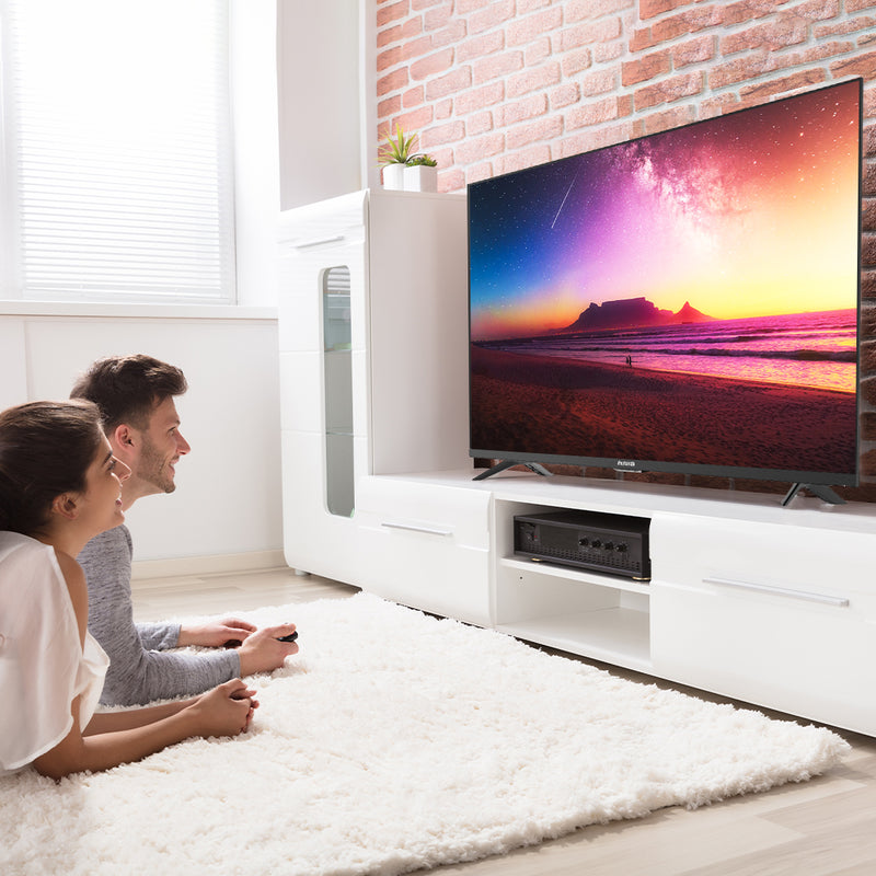 AIWA MAGNIFIQ 139 cm (55 inches)  Ultra HD 4K Smart Google LED TV AS55UHDX1-GTV (Black) (2022 Model) | Powered by Google TV